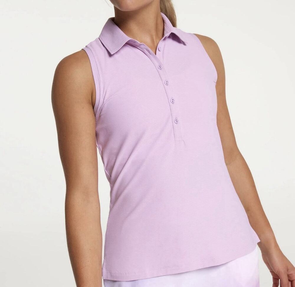 NWT PURPLE CALIA GOLF XS WOMENS COLLARED TANK (AQ42)
